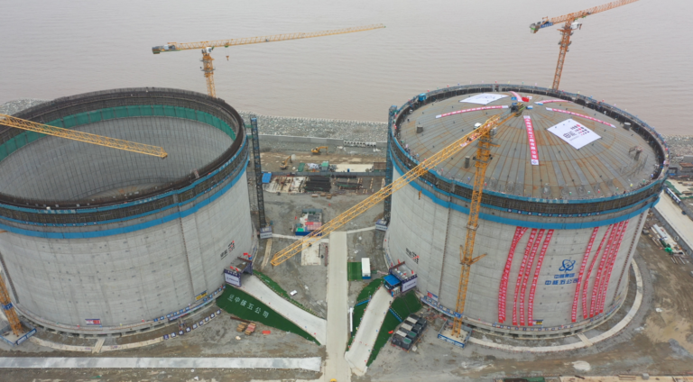 上海LNG站線擴(kuò)建項目接收站工程